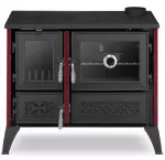 Krosnelė-viryklė su orkaite STELLA 801 (9 kW) Bordo