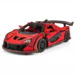 &bdquo;Varvikas&ldquo; medinis 3D konstruktorius &bdquo;Racing Car Red&ldquo; (BEW007e)