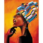 Tapybos pagal skaičius rinkinys 40&times;50 cm &ndash; Portrait of an African (MG2112e)