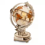&bdquo;Varvikas&ldquo; medinis 3D konstruktorius &bdquo;Luminous Globe&ldquo; (RK009e)