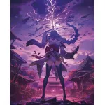5D deimantinė mozaika 40&times;50 cm &ndash; Lightning Goddess (LG358e)