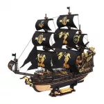 &bdquo;Varvikas&ldquo; medinis 3D konstruktorius &bdquo;The Seahorse Barque&ldquo; (MCB02e)