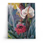 Tapybos pagal skaičius rinkinys 30&times;40 cm &ndash; Tropical bouquet (ME1162e)