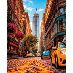 Tapybos pagal skaičius rinkinys 40&times;50 cm &ndash; New York Street (MG2549e)
