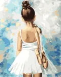 Tapybos pagal skaičius rinkinys 40&times;50 cm &ndash; Little ballerina (MG2054e)
