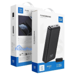 External battery POWER BANK Blue Star (W2015) 20000mAh (2xUSB 1xType-C) black