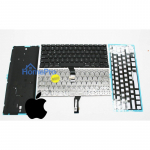 APPLE Macbook Air 13" A1369 / A1466 / MC965 / MC966 / 2011-2015 ne&scaron;iojamojo kompiuterio klaviatūra+AP&Scaron;VIETIMAS