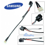 SAMSUNG NP-R620 / NP-R520 / NP-N128 / NP-X420 / NP-R518 / NP-R519 Ne&scaron;iojamojo kompiuterio DC maitinimo lizdas su kabeliu