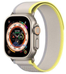 Dux Ducis Sport Velcro Strap for Apple Watch 9 / 8 / 7 / 6 / SE / 5 / 4 / 3 / 2 / 1 (38, 40, 41 mm) Yellow