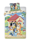 Bluey Family Home bed linen 140x200cm, 70x90 cm