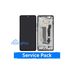 Screen for Xiaomi Poco X7 Pro 5G with frame / Yellow / (Service Pack)