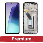 Screen for Xiaomi Redmi 14C 4G / Poco C75 black with frame OEM