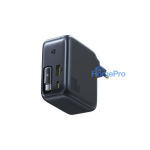 Baseus EnerCore CJ11 100 W USB-A + USB-C ar ievelkamu USB-C kabeli 0 8 m melns (6932172695606)