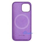 Evelatus Apple iPhone 15 Premium Magsafe Soft Touch Silicone Case Deep Purple