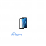 Samsung Galaxy A8 Plus juodas telefono apsauginis stiklas
