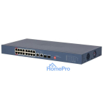 Switch, DAHUA, DH-CS4218-16ET-190, Type L2, PoE ports 16, 190 Watts, CS4218-16ET-190
