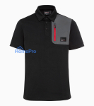 Porsche Motor Sports kolekcija, Fanwear, Polo mar&scaron;kiniai, Vyrams, juoda, M