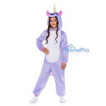 Unicorn Purple plush costume 3-4 years