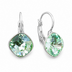 Auskarai &bdquo;Glare IV (Chrysolite)&ldquo; su Swarovski&reg; kristalais