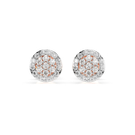 Auksiniai auskarai su deimantais &bdquo;Diamond Blossom X&ldquo;
