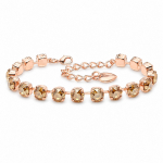 Apyrankė moterims DiamondSky &bdquo;Klasika III (Golden Shadow)&ldquo; su Swarovski kristalais