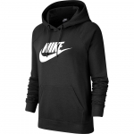 Megztinis moteri&scaron;kas Nike W Essential Hoodie PO HBR juodas BV4126 010