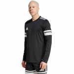 T -shirt patinas adidas eskadra 25 ilga rankovė mar&scaron;kinėliai lm juoda jf6073