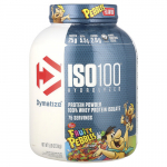 Dymatize, ISO100&reg; hidrolizuotas, 100% i&scaron;rūgų baltymų izoliatas, vaisiniai akmenukai, 5 svarai (2,3 kg)