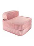 Vaiki&scaron;kas i&scaron;lankstomas fotelis Wigiwama Flip Chair (Pink Mousse)