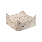 Kvadratinis pufas Wigiwama Terrazzo Sand