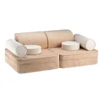 Vaiki&scaron;kas i&scaron;lankstomas fotelis Wigiwama Settee (Brown Sugar)