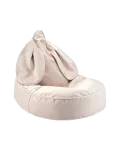 Vaiki&scaron;kas velvetinis sėdmai&scaron;is Wigiwama Bunny (Dusty Beige)