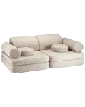 Vaiki&scaron;kas modulinis mink&scaron;tasuolis Wigiwama Biscuit Settee