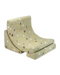Vaiki&scaron;ka mėnulio kėdė Wigiwama Moon Chair (Terrazzo Moss)