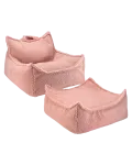 Vaikų sėdmai&scaron;io kėdė ir pufas Wigiwama (Guava)