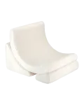 Vaiki&scaron;kas mėnulio formos fotelis Wigiwama Moon Chair (Cream White)