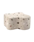 Vaiki&scaron;kas pufas Wigiwama Cloud Pouffe (Terrazzo Sand)