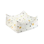 Vaiki&scaron;kas pufas Wigiwama Square Ottoman (Terrazzo Marble)