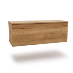 TV spintelė &bdquo;NICOLE&ldquo;, 80 cm, auksinio ąžuolo &bdquo;Craft&ldquo; dekoras