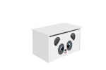 Žaislų dėžė &bdquo;DARIA&ldquo;, &bdquo;Panda&ldquo;, balta