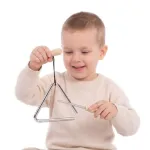 CLASSIC WORLD EDU muzikos instrumentas &ndash; trikampis vaikams