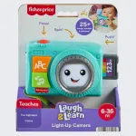 FISHER-PRICE LAUGH AND LEARN žaislinis fotoaparatas (EN, FR, DE, IT, NL) (JNV95)