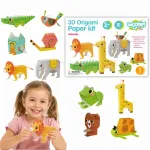 WOOPIE ART&FUN &bdquo;pasidaryk pats&ldquo; 3D origami rinkinys &ndash; 10 gyvūnų
