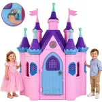 FEBER didžiulis princesių rūmų sodo namelis &bdquo;Super Palace&ldquo;