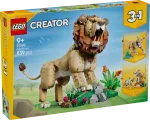 LEGO Creator 31386 Laukiniai gyvūnai: didingas liūtas