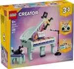 LEGO Creator 31392 Muzikinis dekoras: pianinas su kate
