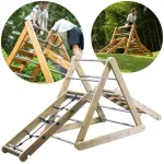 CLASSIC WORLD EDU medinė Montessori laipiojimo kopėtėlių aik&scaron;telė XL