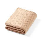 Babyono pledas merino vilnos tamsiai kreminis 1648/02