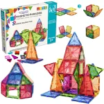WOOPIE 3D Montessori magnetinės konstravimo kaladėlės