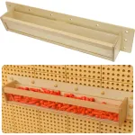 MASTERKIDZ medinė talpa su permatoma sienele, 80 cm, STEM mokslo ir kūrybos lentoms